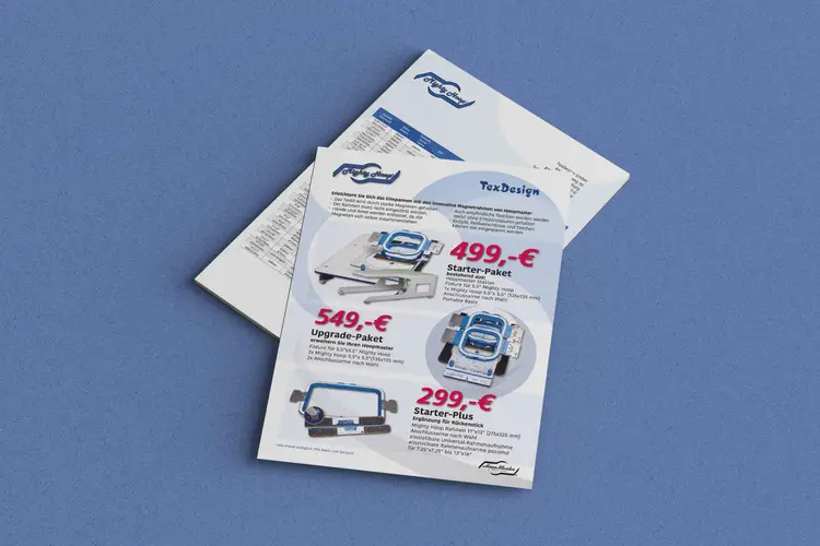 Texdesign GmbH Flyer